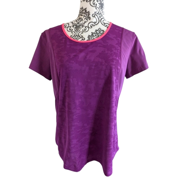 Lululemon Run For Days Short Sleeve Active Yoga Women 10 Athleisure Run 2015 - Picture 2 of 9